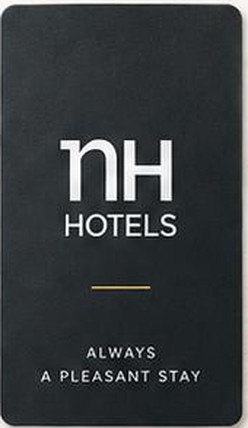Carte RFID d'hôtel personnalisée aux couleurs de NH Hotels